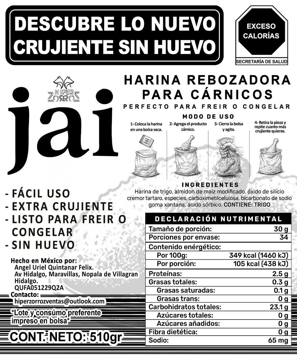 Jai Harina Rebozadora